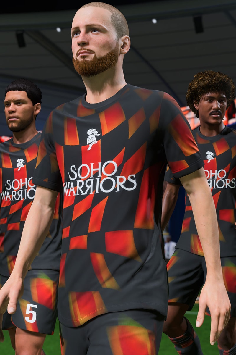 Soho Warriors Football Soccer Jersey FIFA 23 Stone Island Adidas Computer Games Ultimate Team EA Sports Its In The Game