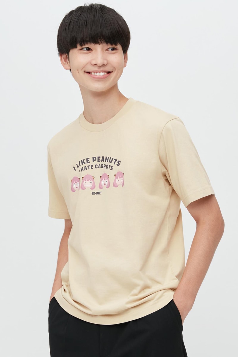 Uniqlo reveals new line of Spy x Family T-shirts for adult and kid