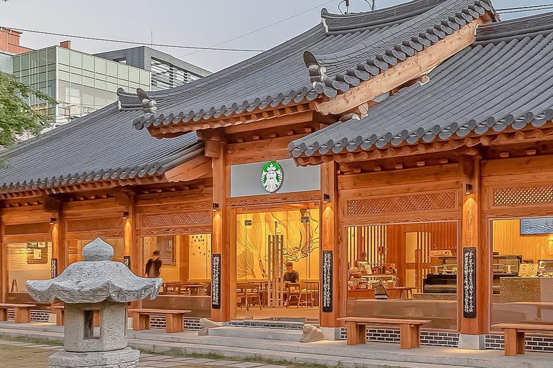 Starbucks Opens Hanok-Style Outpost in Daegu, South Korea