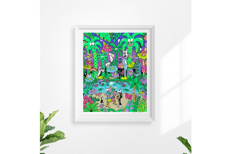 Steven Harrington Stay mello Screenprint Edition Art