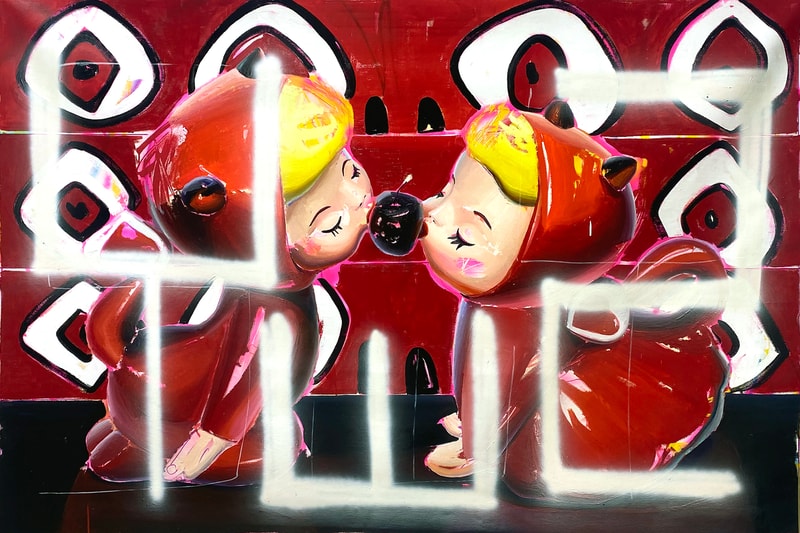 allouche gallery spray painterly 2 exhibition stickymonger curation