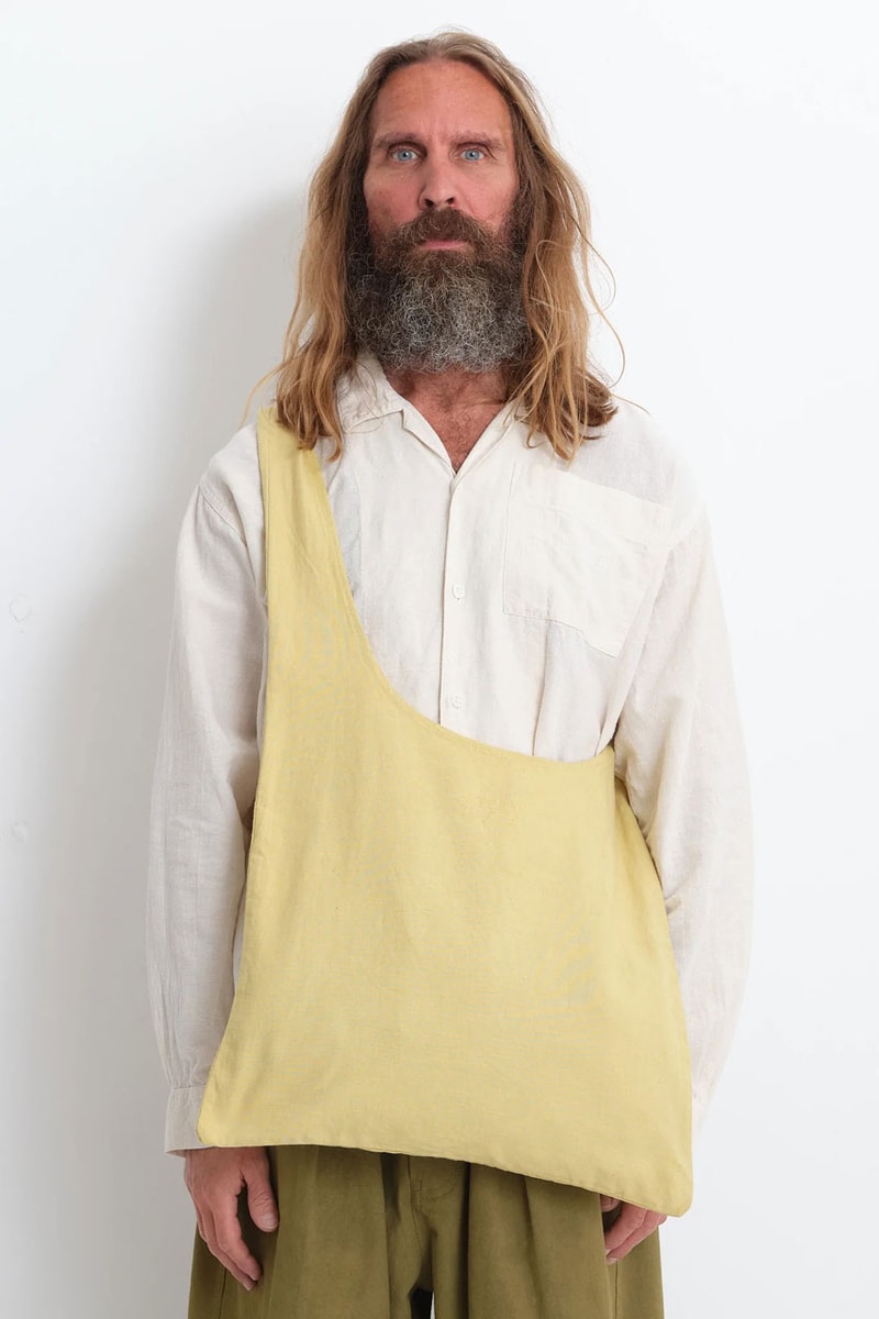 STORY mfg. ROOTS Gentlefullness London Sustainable Fashion Cotton-Linen Bowling Shirt Trousers Dyed UK Britain Contemporary Fashion