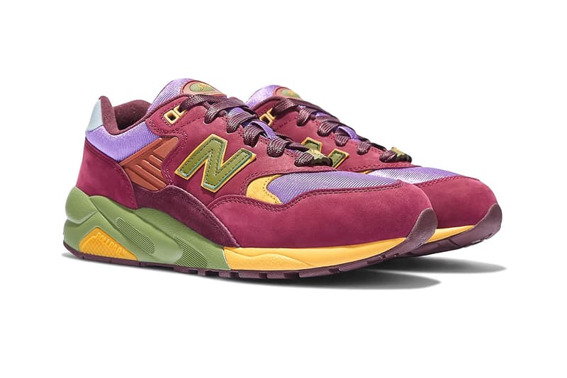 stray rats new balance 580 MT580SR2 MT580ST2 purple pink neon green gray burgundy release date info store list buying guide photos price 