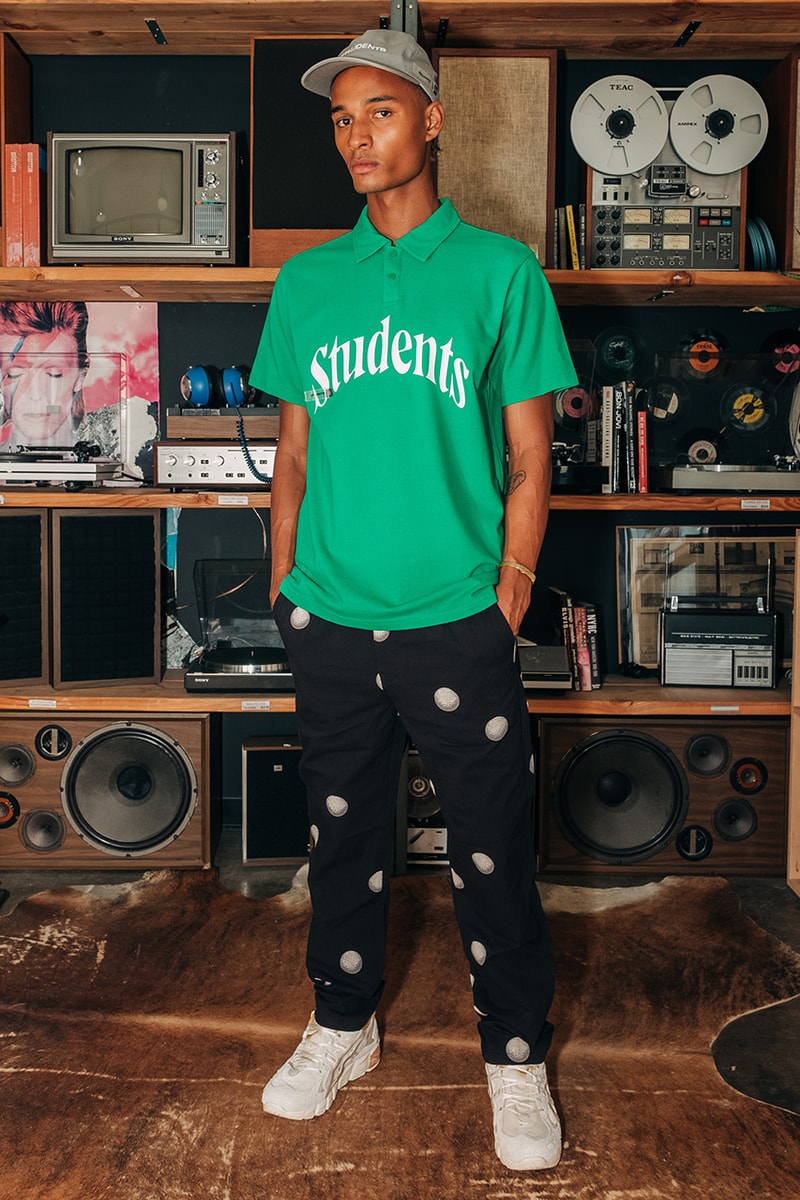students golf institute of trash talking fall collection shirt polo tee pants fleece shorts graphic print