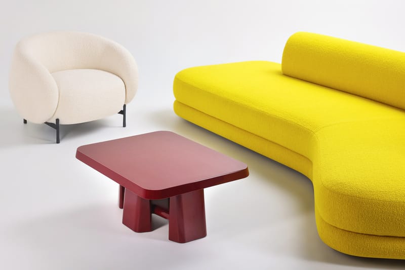 Studio Paolo Ferrari Brings Pops of Color to Chubby Furniture