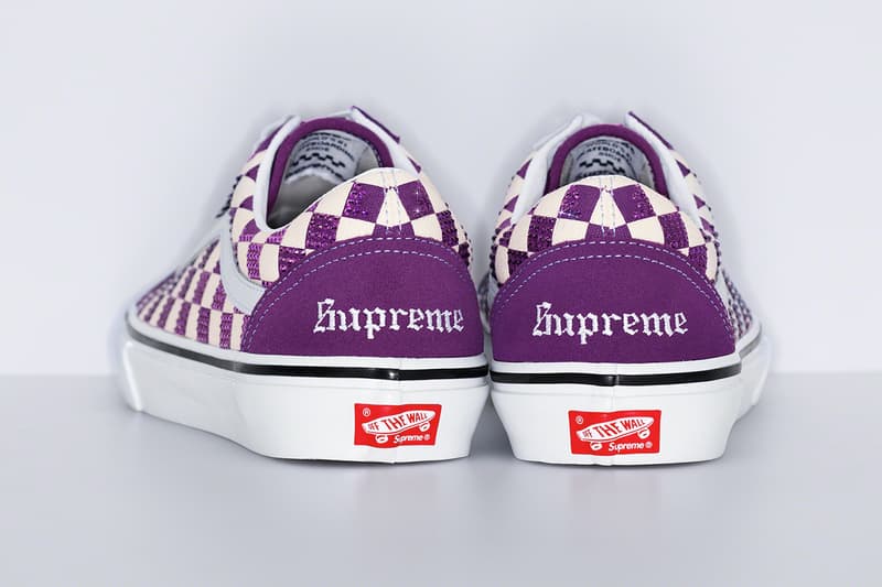 Supreme Swarovski Vans Old Skool Fall 2022 Collaboration Release Info Date Buy Price 