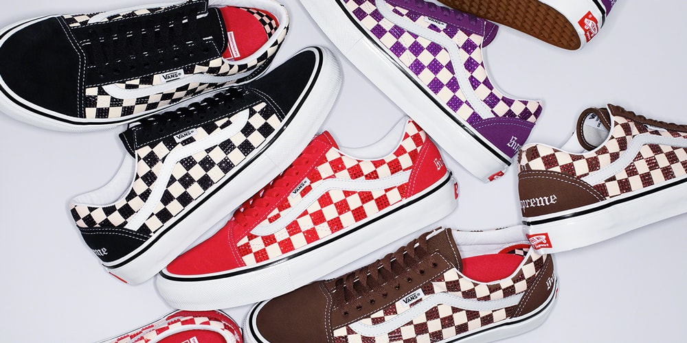 Supreme x Swarovski Vans Fall 2022 Collaboration | Hypebeast