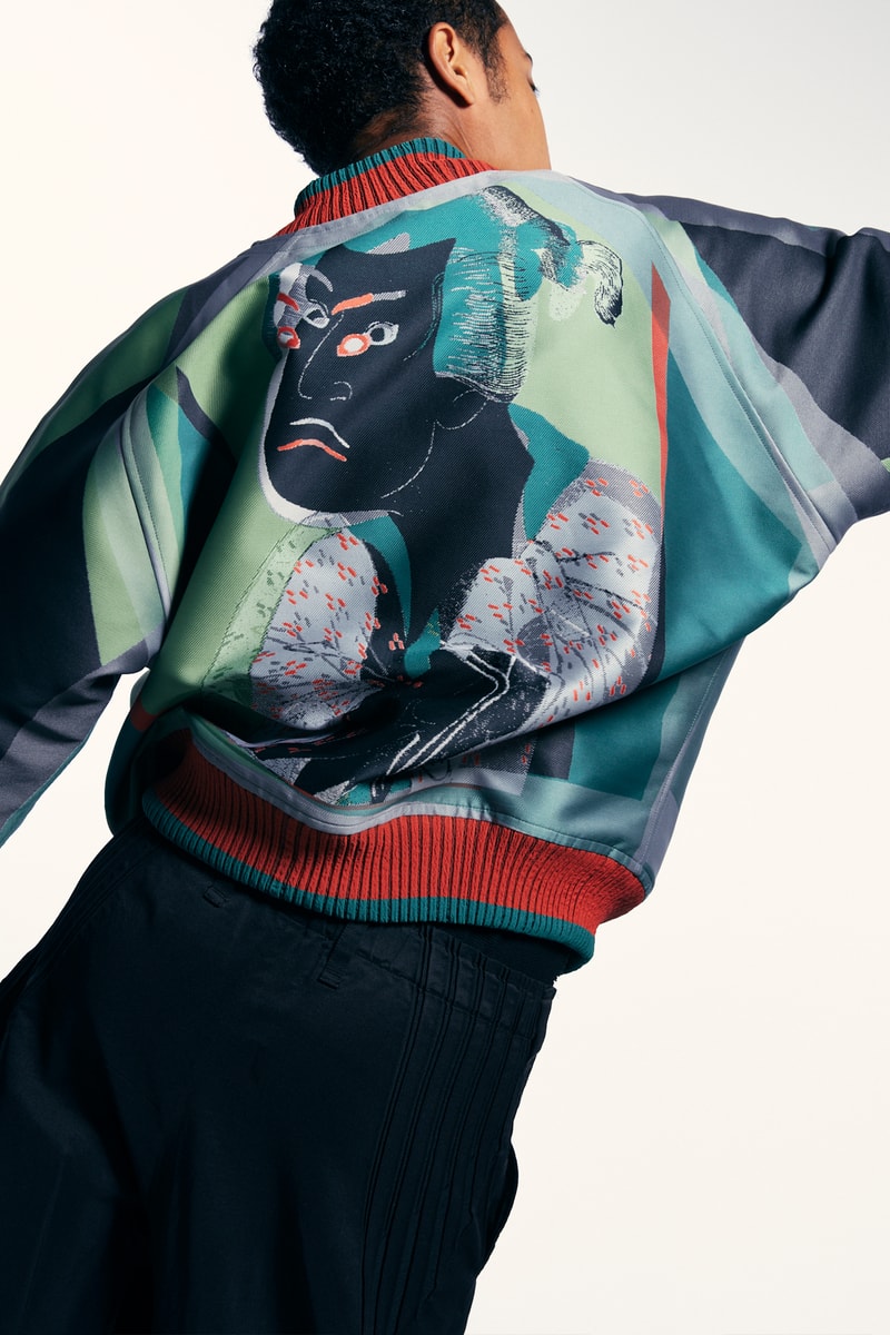 TADANORI YOKOO ISSEY MIYAKE APOC blouson collection release Sharaku Toshusai