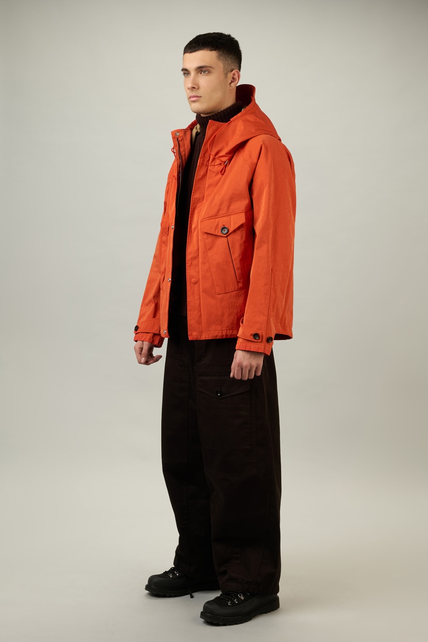 ten c outerwear fall winter 2022 technical nylon tactel complex hybridization 