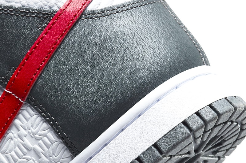 Nike Dunk High "Embossed Collection" Release Information FD0668-001 hype sneakers footwear
