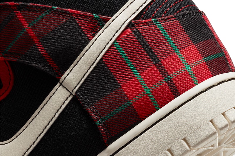 Nike Dunk High "Plaid" Release Info DV0826-001 swoosh hype sneakers