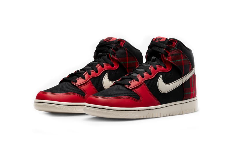 Nike Dunk High "Plaid" Release Info DV0826-001 swoosh hype sneakers