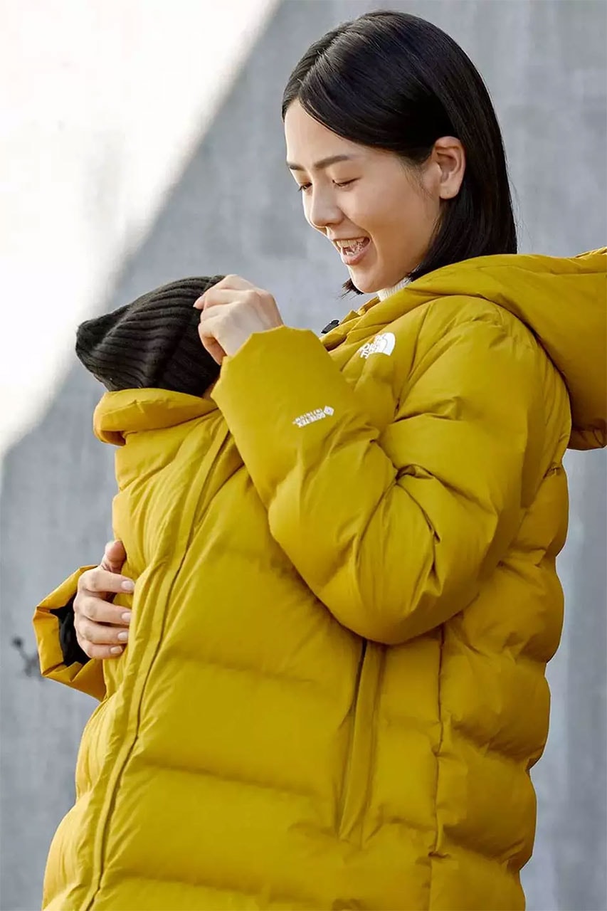 The North Face fw22 коллекция для беременных nupste пуховик сумки съемные куртки информация о выпуске эксклюзивный список магазинов в Японии руководство по покупке фотографии цена 
