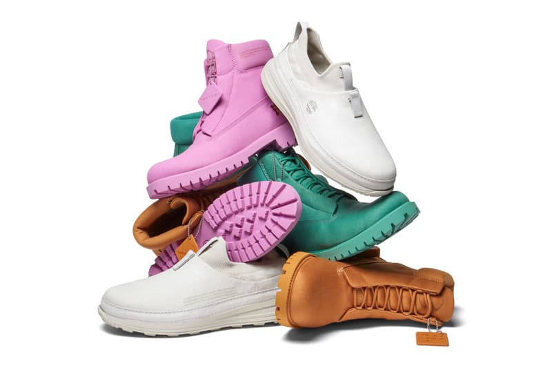Timberland PANGAIA Collaboration Footwear Boots Outerwear Collaboration Pink Colors