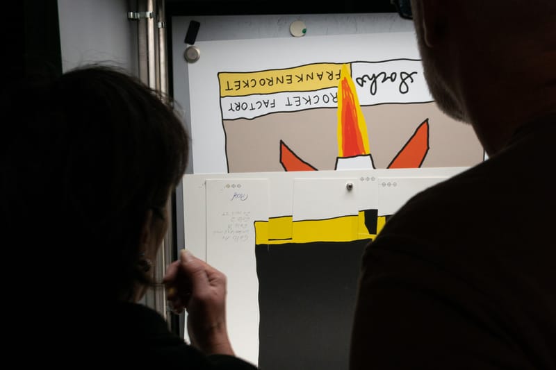 Take a Closer Look at the Tom Sachs x Avant Arte Print