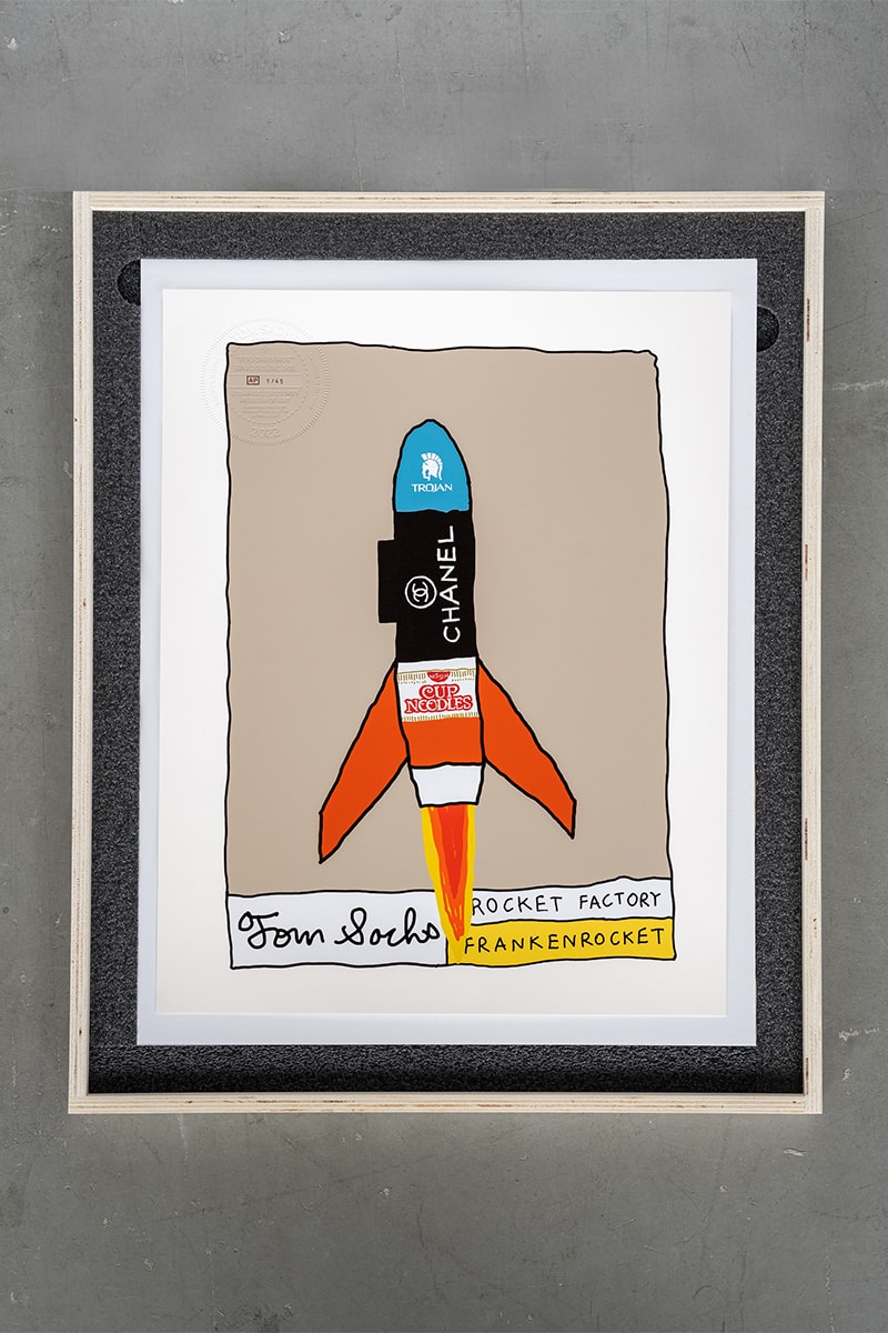Take a Closer Look at the Tom Sachs x Avant Arte Print