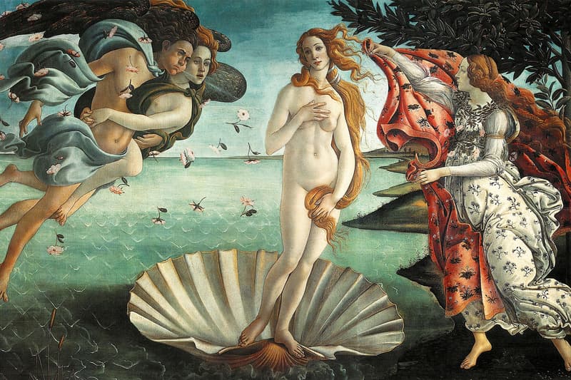 Uffizi Gallery Jean Paul Gaultier Sandro Botticelli The Birth of Venus lawsuit