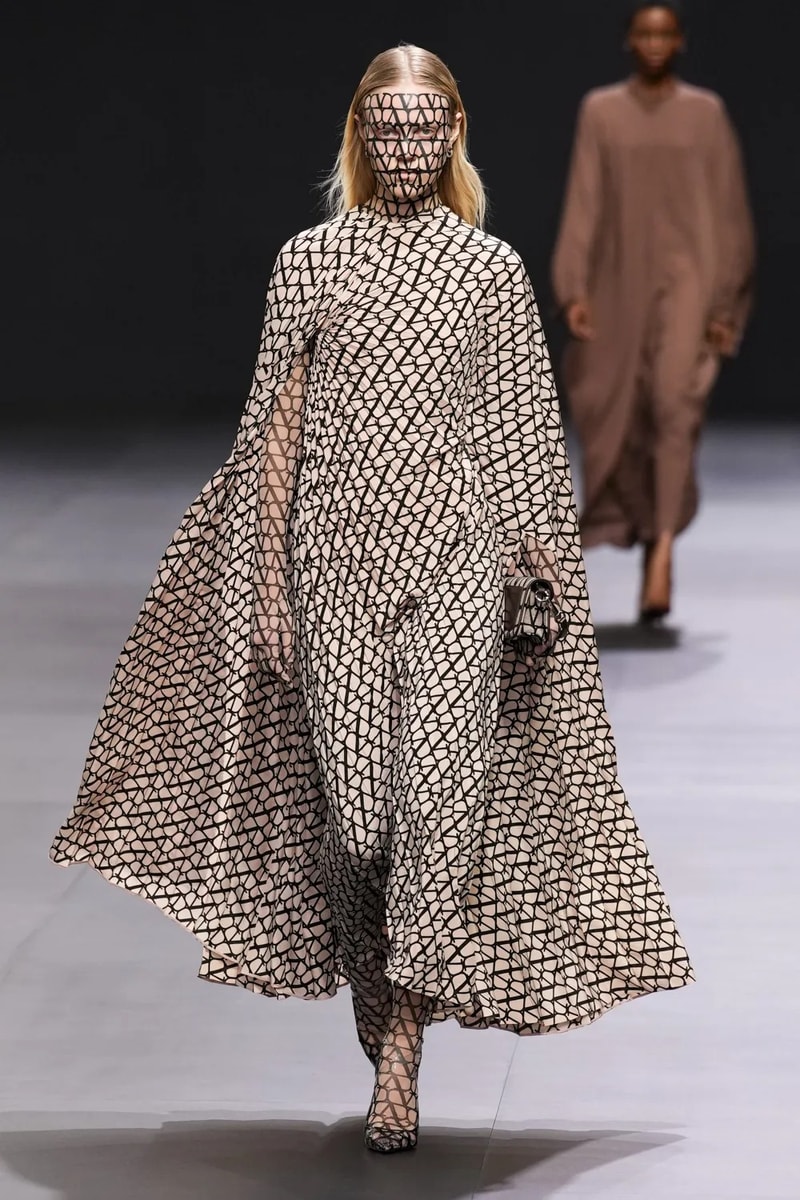 Valentino at Paris Fashion Week Spring 2022