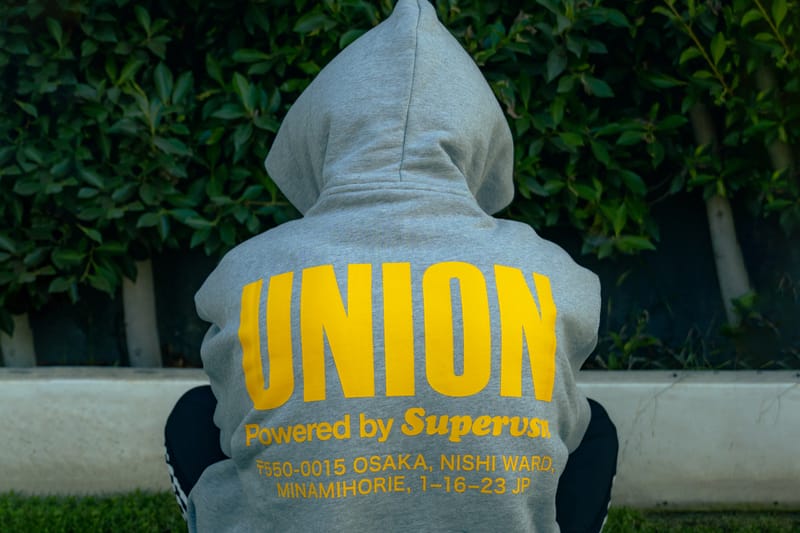 Union Osaka and SUPERVSN Launch New Capsule Collab