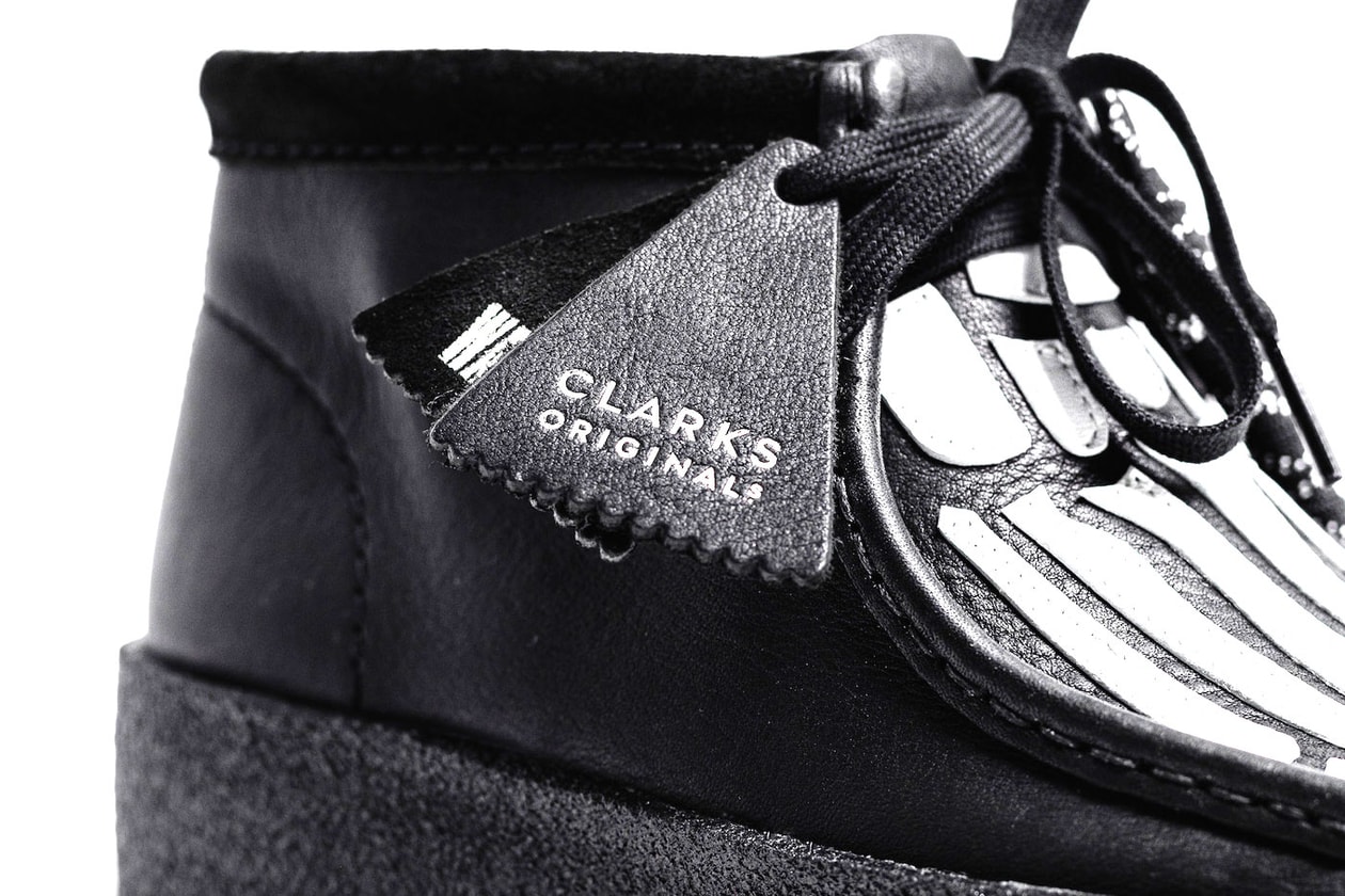Vandy The Pink Teases Skeletal Clarks Wallabees