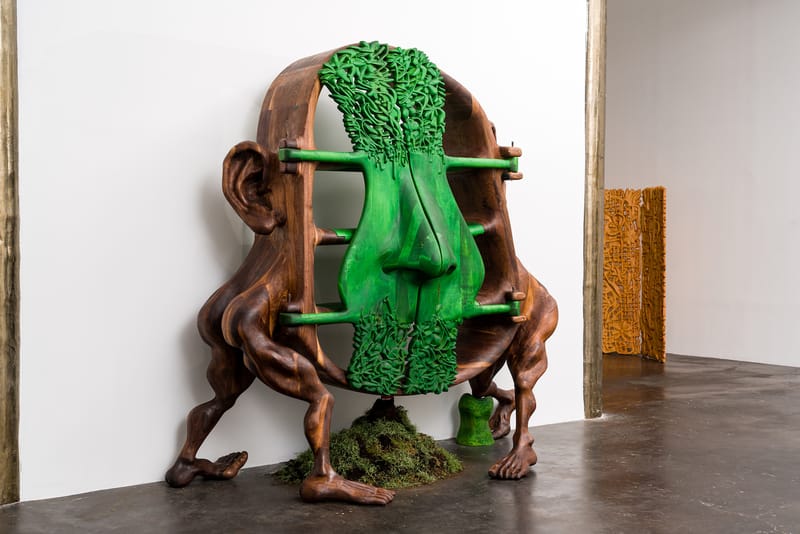 Vincent Pocsik Shapes Wooden Furniture Into Almost-Human Forms