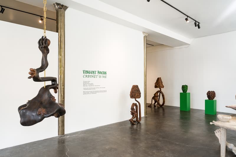 Vincent Pocsik Shapes Wooden Furniture into Almost-Human Forms