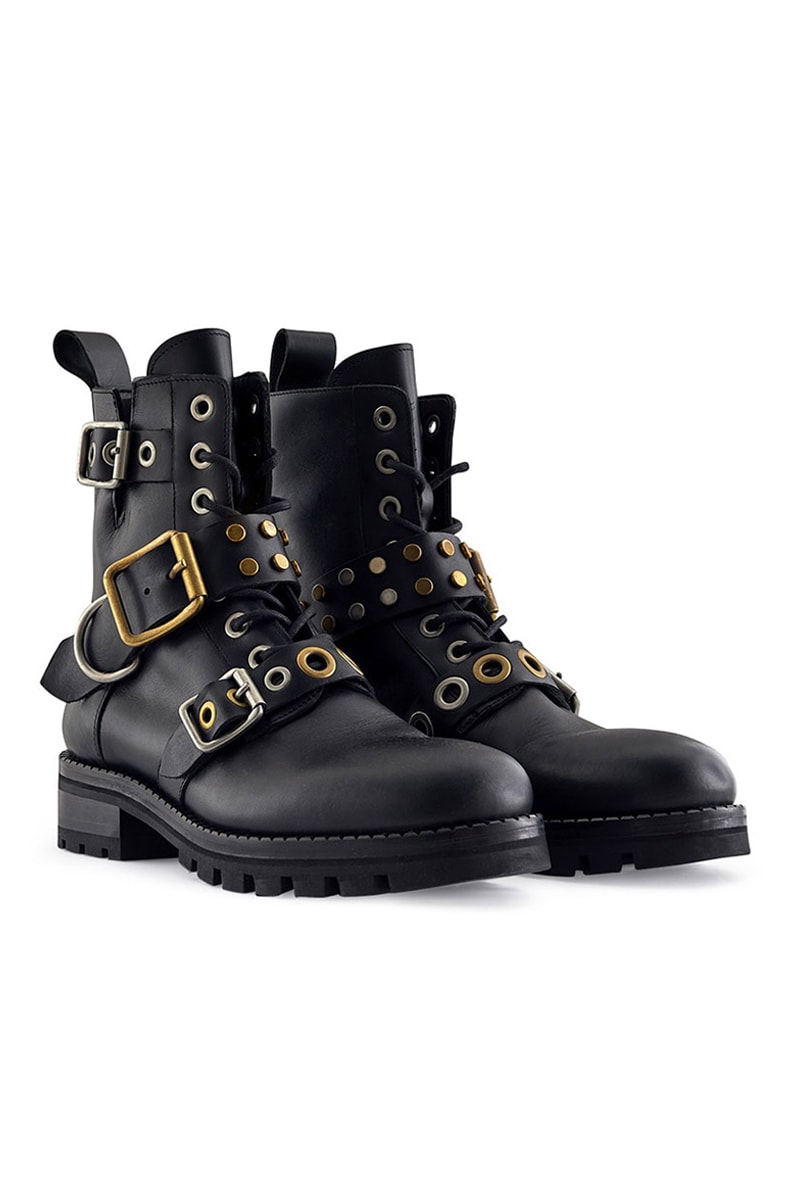vivienne westwood Wild Beauty leather shoes new designs footwear leatherwork shoes COMBAT BUCKLE