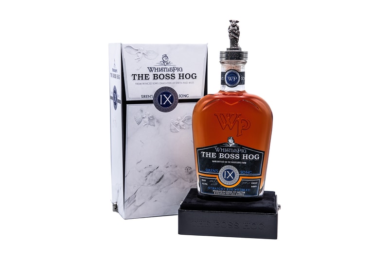 WhistlePig The Boss Hog IX Siren’s Song whiskey release vermont greek 