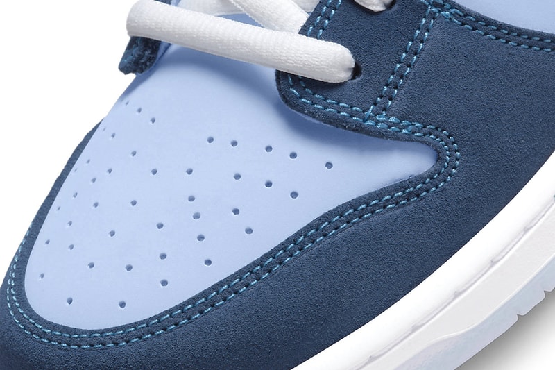 Nike Why So sad sb dunk lowdark blue tear away chicken red yellow mental health awareness john rattray skateboard release date price info