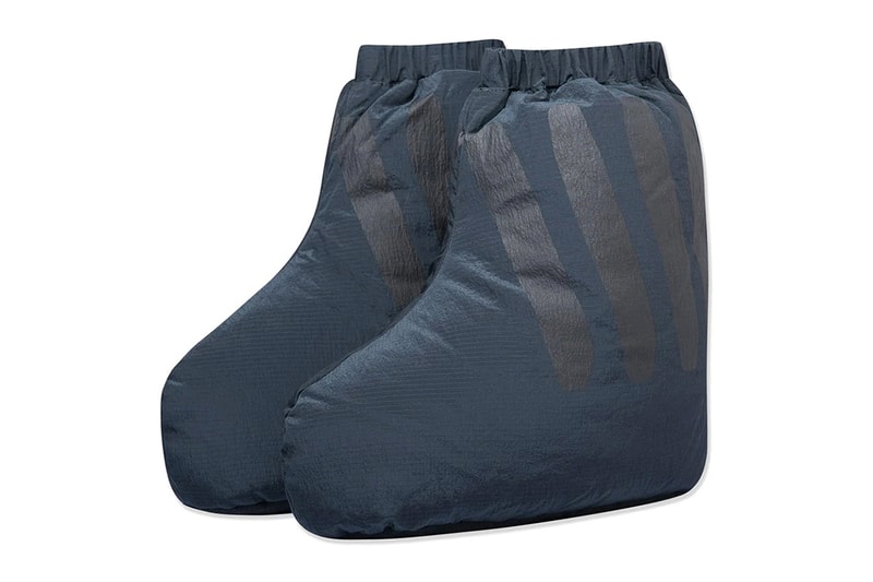 Wood Wood Fall Winter 2022 Oymy Tech Stripe Down Socks Boots Beige Black FW22 Release Information