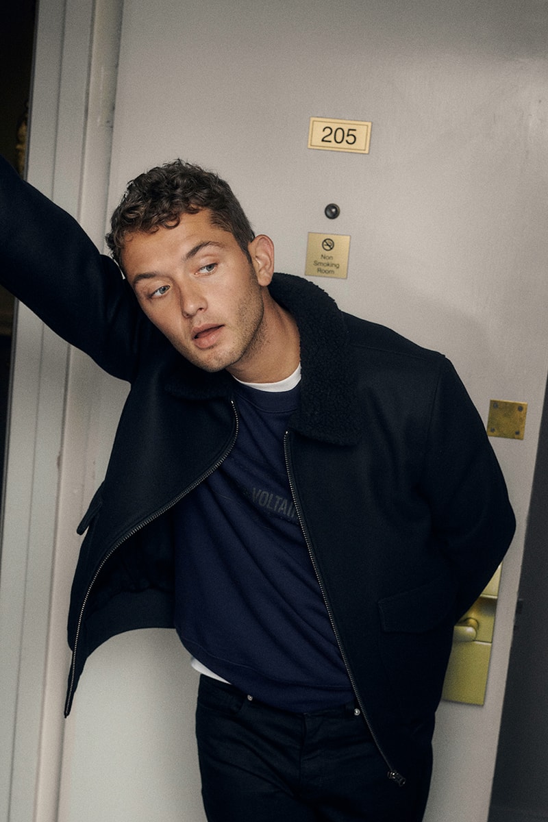 Zadig & Voltaire fall winter 2022 collection outerwear fashion paris luxury collab raff law William Franklyn-Miller
