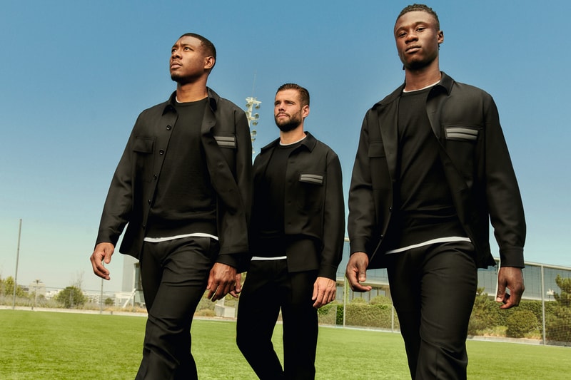 ZEGNA x Real Madrid ADV Campaign Footballers Soccer Collection Collaboration