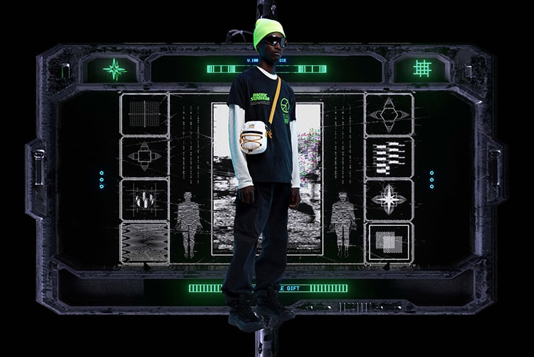 PacSun Seasonal Winter Clothing Lineup 2022 PACWORLD PacVerse VR AR 3D Interactive Shopping Experience Gen Z Roblox Miquela Bro Hero DW oke Monk Mathieu Simoneau Brynn Rumfallo