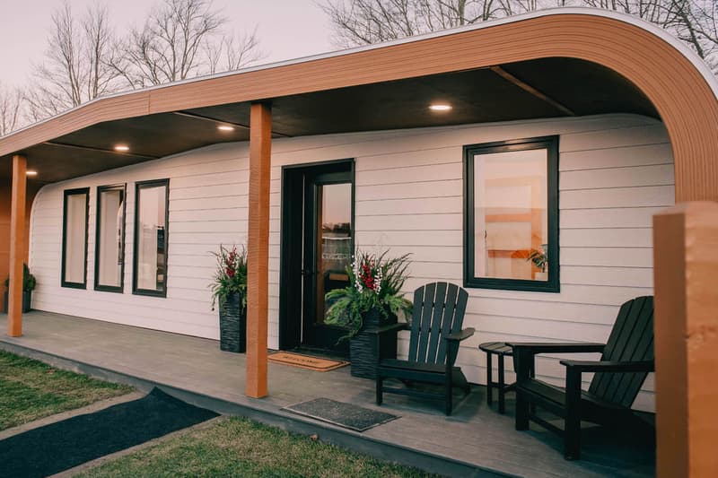 university of maine biohome 3d printed house sustainable housing crisis wood fiber bio resin