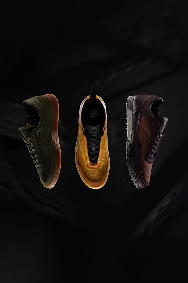 Stone Island 77FW Football Sneakers Introducing The First-Ever 77FW Stone Island Footwear  main image 3