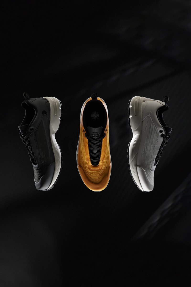 Stone Island 77FW Football Sneakers Introducing The First-Ever 77FW Stone Island Footwear  main image 4
