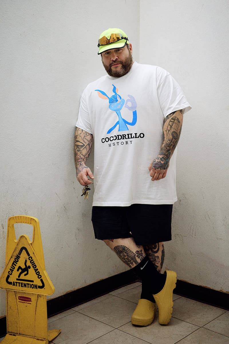 Action Bronson Launch Nostalgic Digital Marketplace tshirts sweatshirts green navy blue blue black yellow white gray