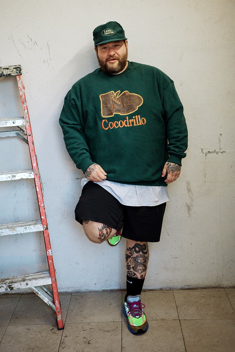 Action Bronson Launch Nostalgic Digital Marketplace tshirts sweatshirts green navy blue blue black yellow white gray