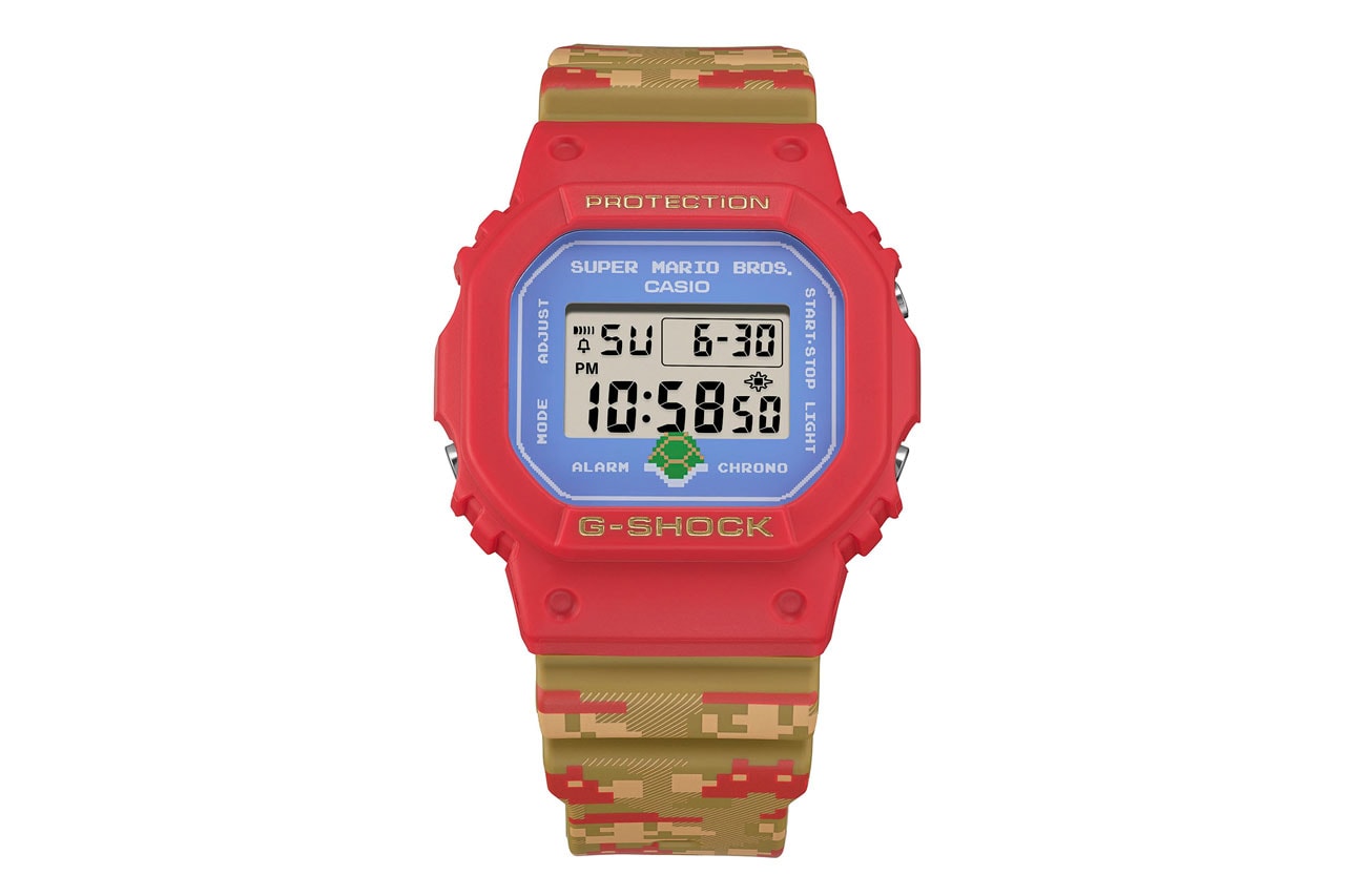 G-SHOCK Launches Limited-Edition Super Mario Bros. Watch Watches