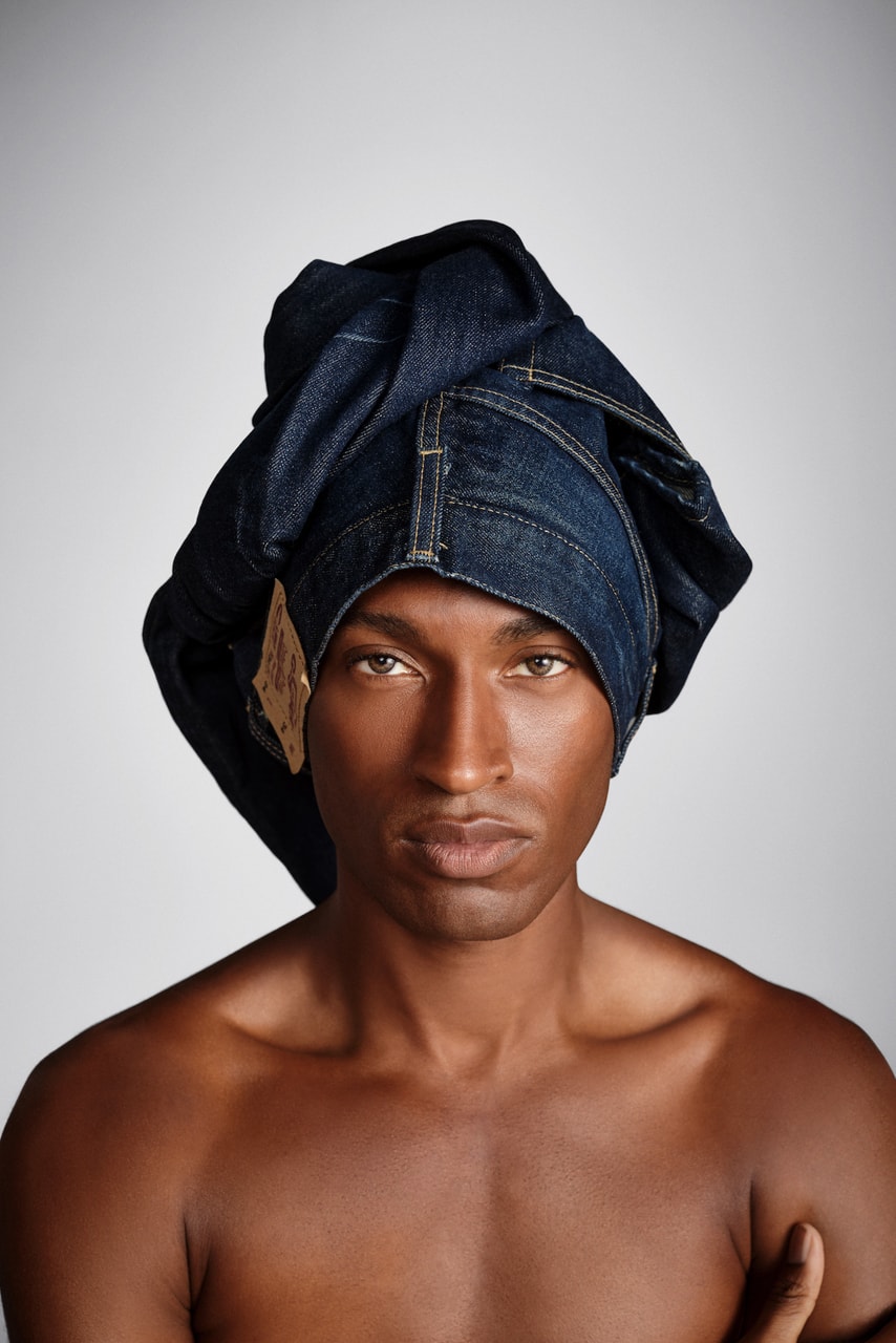 G-Star RAW Links Up With Stephen Jones for Couture Denim Hat Collection Fashion