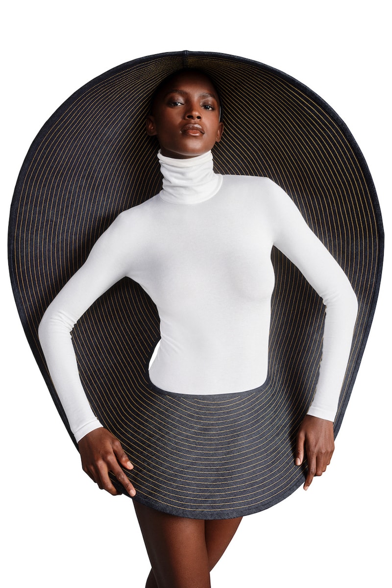 G-Star RAW Links Up With Stephen Jones for Couture Denim Hat Collection Fashion