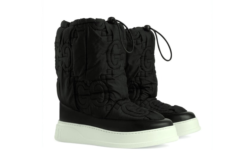Gucci’s Puffer Ski Boots Come in Multicolored Allure Footwear