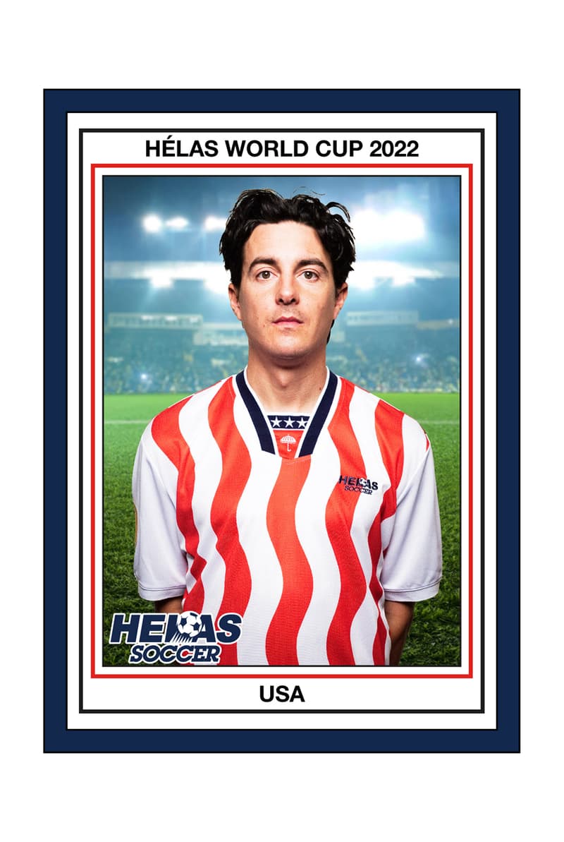 Hélas Winter 2022 Pays Homage to Vintage World Cup Jerseys Fashion