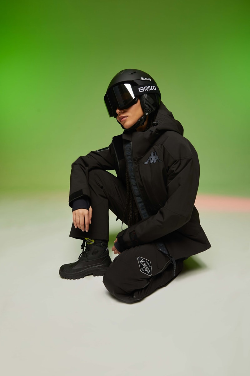 Kappa’s AUTHENTIC TIER ZERO Collection Is a Vision of Monochromatic Ski Styles Fashion
