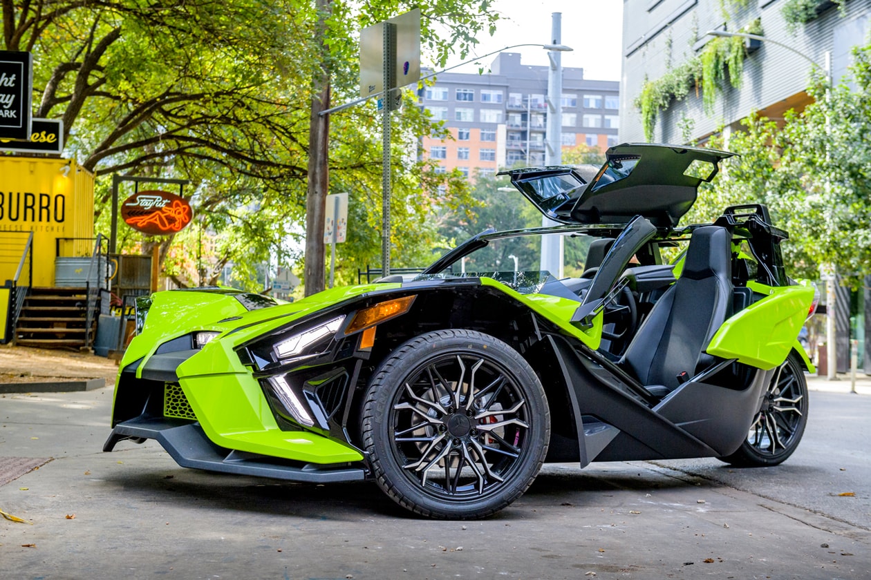 Polaris Slingshot Three-Wheeler Motorcycle Autocycle Slingshot S Slingshot SL Slingshot SLR Slingshot R Slingshot Signature LE Auto Manual Transmissions 