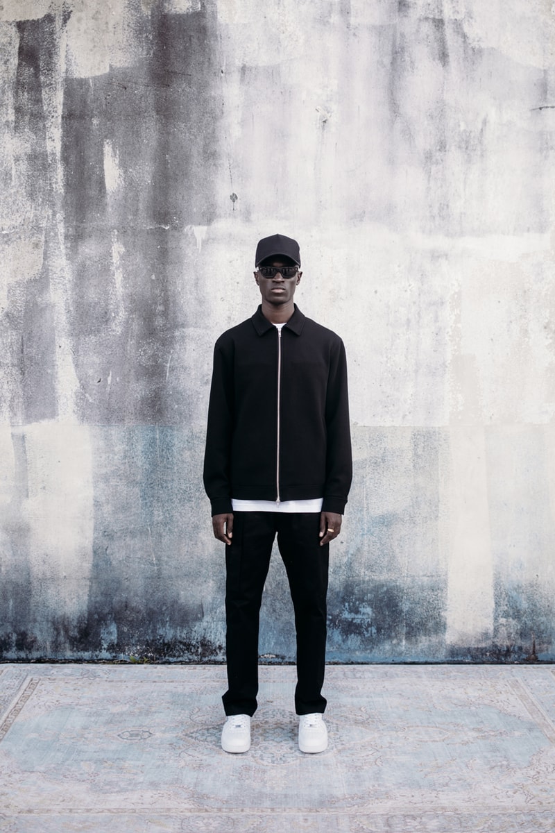 STAMPD 2022 Resort Collection Lookbook Chris Stamp Monochromatic Muted Basics Hoodies Shirts Shorts Jogger Sets Pantsuit Cloud Print 