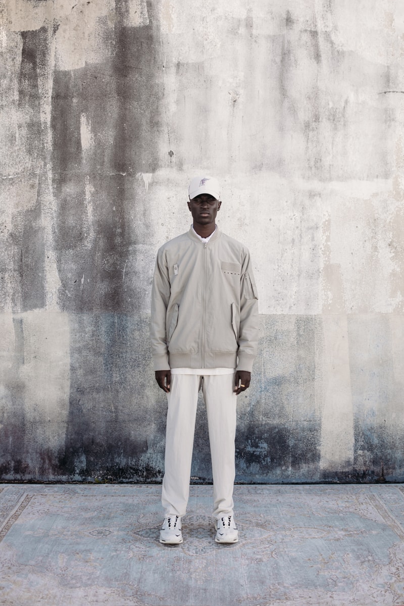 STAMPD 2022 Resort Collection Lookbook Chris Stamp Monochromatic Muted Basics Hoodies Shirts Shorts Jogger Sets Pantsuit Cloud Print 