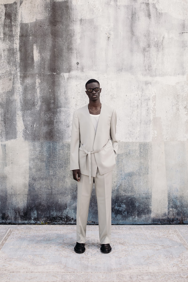 STAMPD 2022 Resort Collection Lookbook Chris Stamp Monochromatic Muted Basics Hoodies Shirts Shorts Jogger Sets Pantsuit Cloud Print 