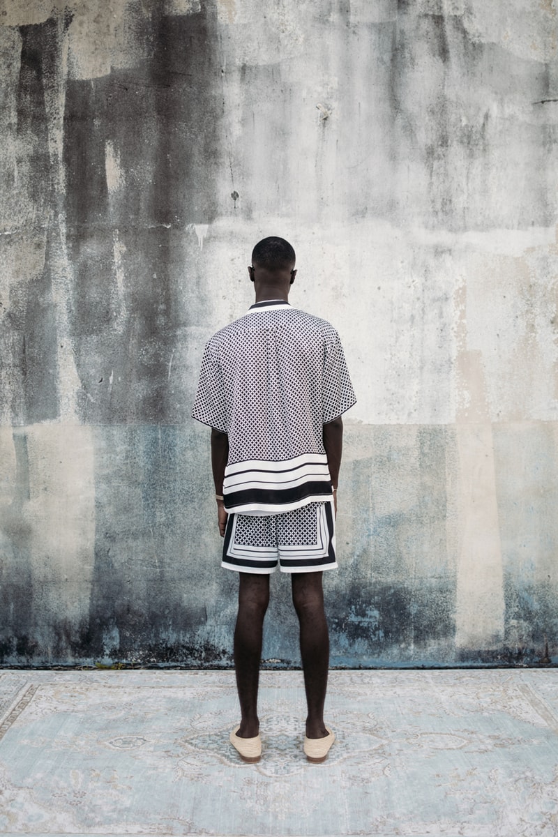 STAMPD 2022 Resort Collection Lookbook Chris Stamp Monochromatic Muted Basics Hoodies Shirts Shorts Jogger Sets Pantsuit Cloud Print 