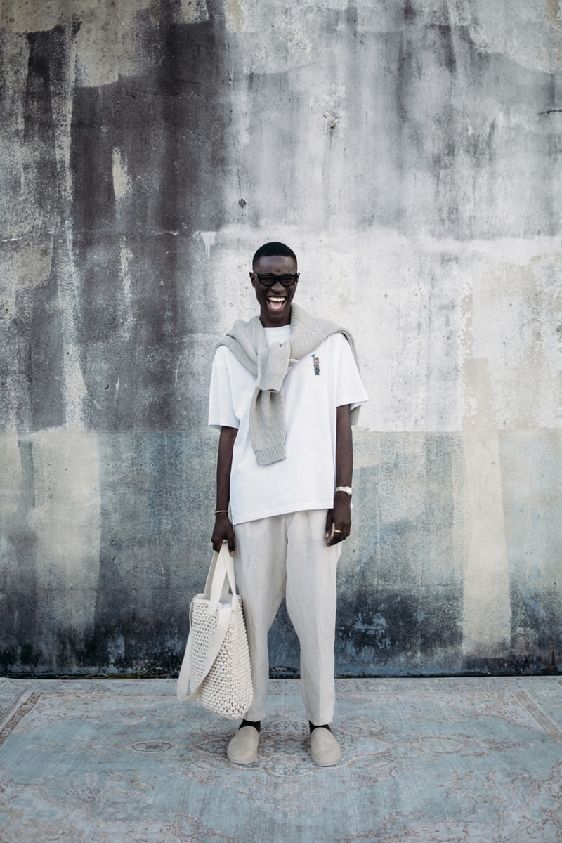 STAMPD 2022 Resort Collection Lookbook Chris Stamp Monochromatic Muted Basics Hoodies Shirts Shorts Jogger Sets Pantsuit Cloud Print 